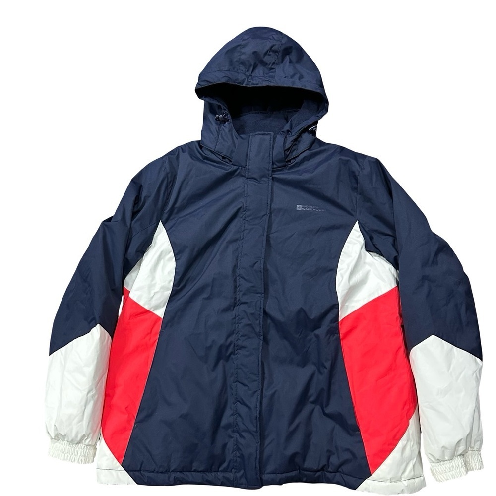 Mountain Warehouse Full Zip Insulated Water Resistant Jacket Size 16 Ski Outdoor